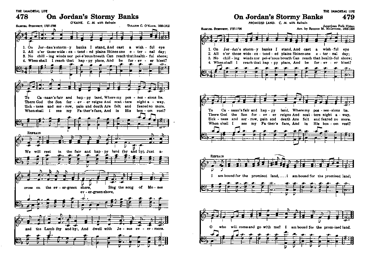 Sheet music for BH 479